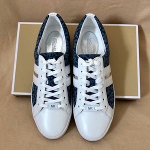 Michael Kors Catelyn Denim Jacquard Sneakers